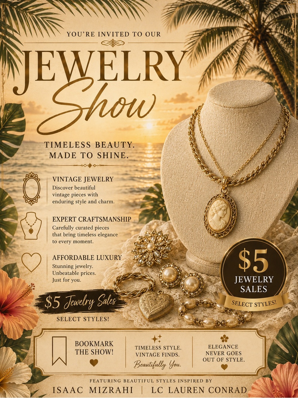 JEWELRY & ACCESSORIES  LIVE SHOW LISTING